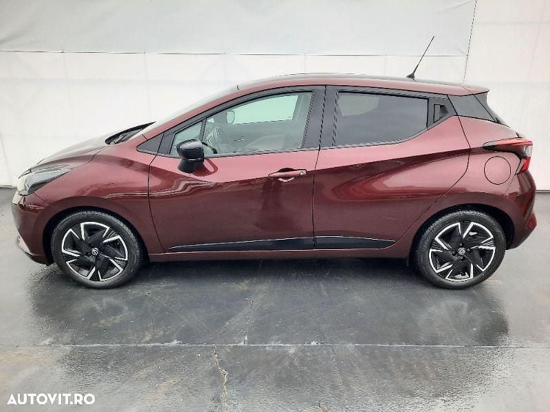 Second-hand Nissan Micra 92 CP (67 kW) 2022 Culoarerosu Hatchback
