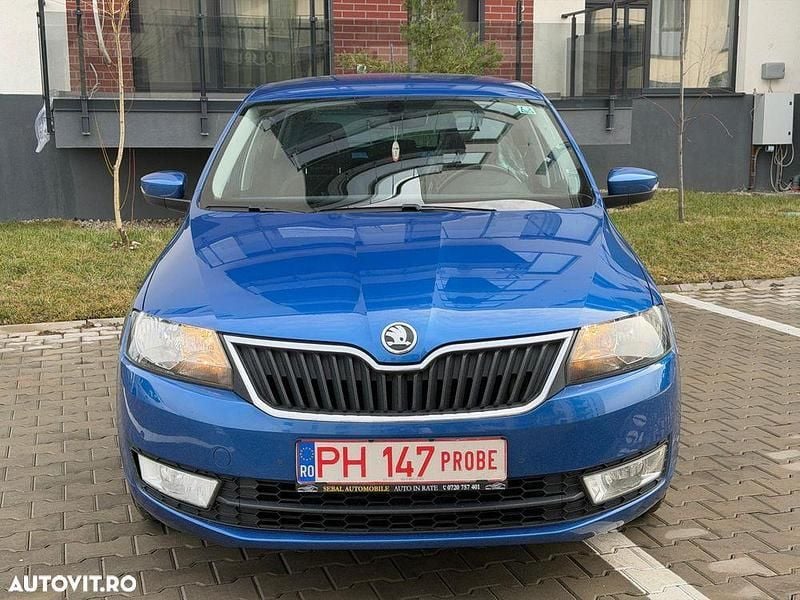 Second-hand Skoda Rapid Joy 90 CP (66 kW) 2016 Culoarealbastru Hatchback