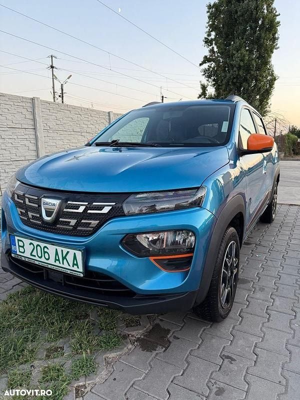 Albastru Utilizat 2021 Dacia Spring Hatchback | 7.000 EUR (Preț OK) - Imagine 1/4
