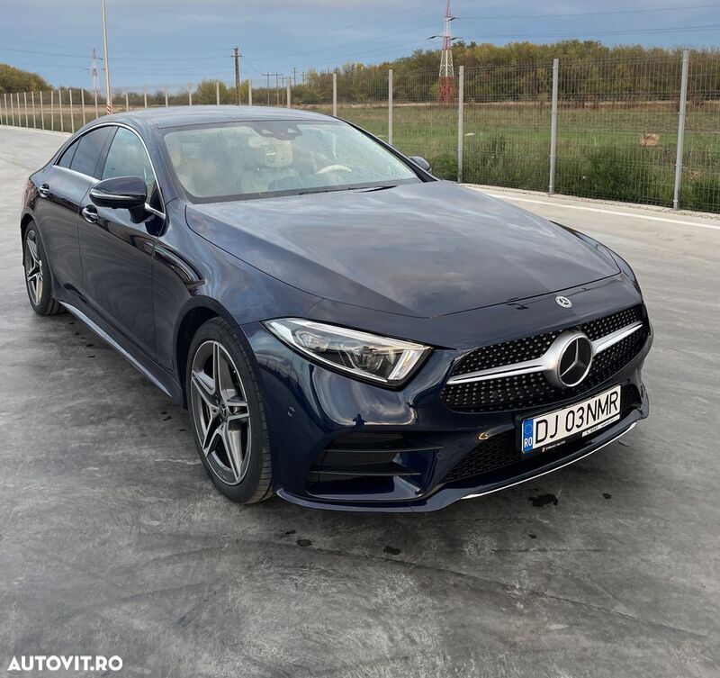 Albastru Utilizat 2019 Mercedes CLS450 AMG line Berlinǎ | 41.500 EUR (Super Preț) - Imagine 1/4