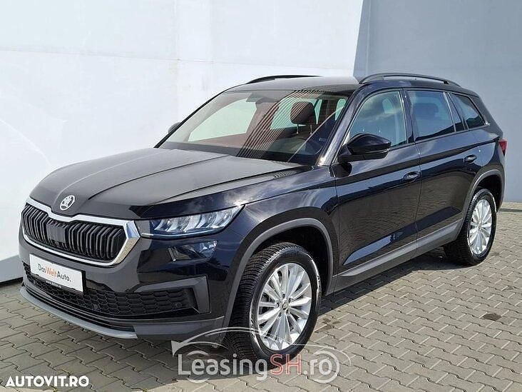 Negru Utilizat 2023 Skoda Kodiaq Ambition SUV | 33.857 EUR (Preț OK) - Imagine 1/4