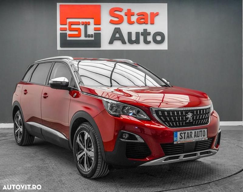 Second-hand Peugeot 5008 Crossway 130 CP (95 kW) 2021 Culoarerosu SUV