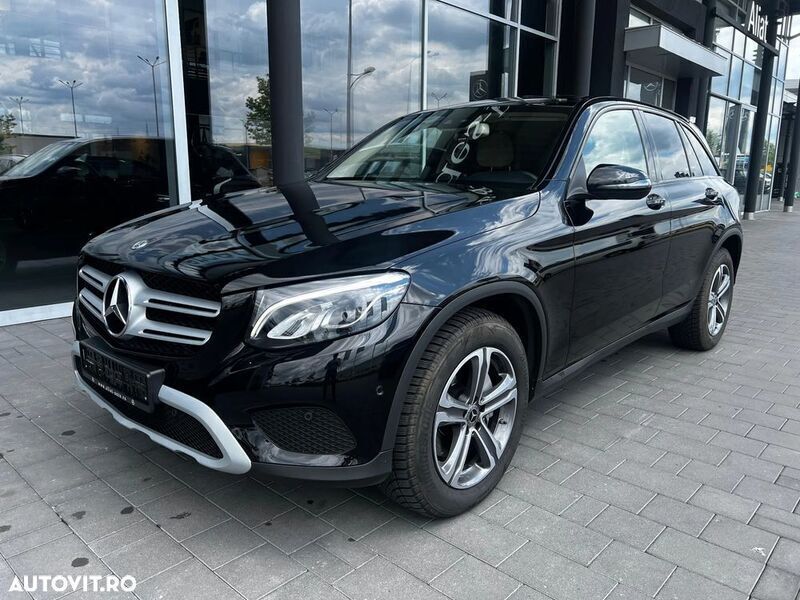 Negru Utilizat 2018 Mercedes GLC250 SUV | 27.251 EUR (Preț OK) - Imagine 1/4