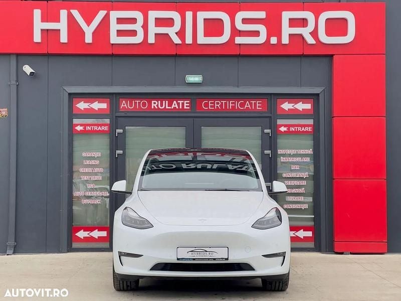 Second-hand Tesla Model Y 378 kW (514 CP) 2022 Culoarealb SUV