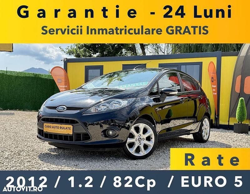 Culoarenegru Utilizat 2012 Ford Fiesta Champions Edition Hatchback | 4.790 EUR (Puțin scump) - Imagine 1/4