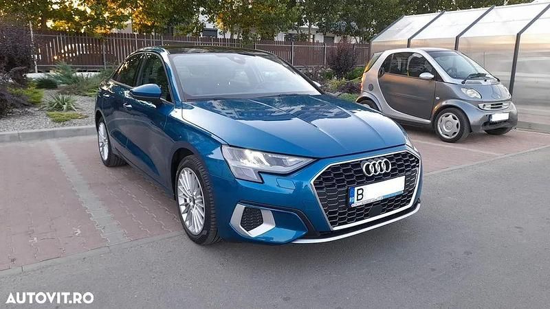 Albastru Utilizat 2021 Audi A3 Berlinǎ | 22.900 EUR (Preț OK) - Imagine 1/4