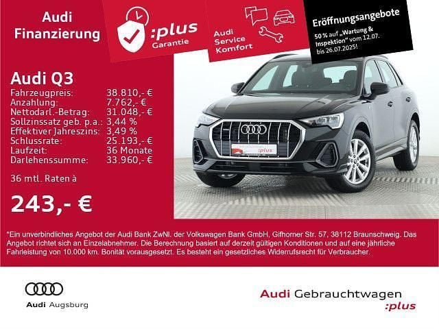 Utilizat 2024 Audi Q3 S-Line SUV | 41.908 EUR - Imagine 1/1