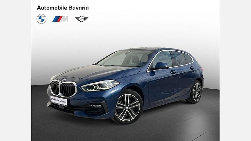 Phytonic blue metallic metalizat Second-hand 2023 BMW 118 Advantage Hatchback | 22.119 EUR (Preț OK) - Imagine 1/4