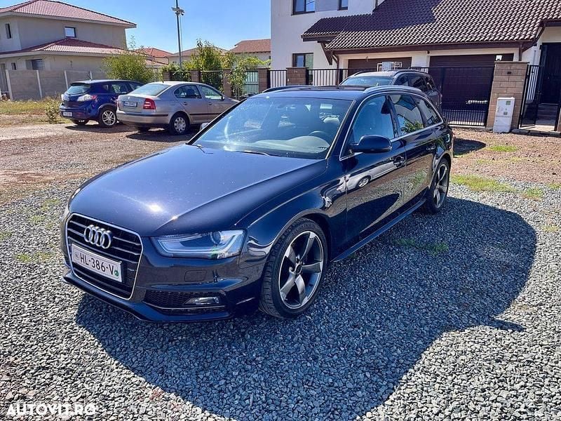 Culoarealbastru Utilizat 2015 Audi A4 S-Line Break | 9.500 EUR (Preț bun) - Imagine 1/4