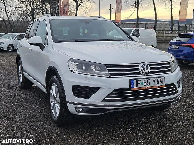 Second-hand VW Touareg 204 CP (150 kW) 2016 Culoarealb SUV