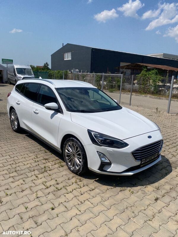 Alb Utilizat 2019 Ford Focus Break | 10.190 EUR (Preț OK) - Imagine 1/4