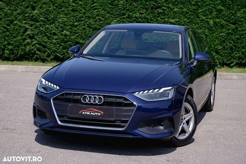 Culoarealbastru Utilizat 2020 Audi A4 Design Berlinǎ | 24.200 EUR (Preț OK) - Imagine 1/4
