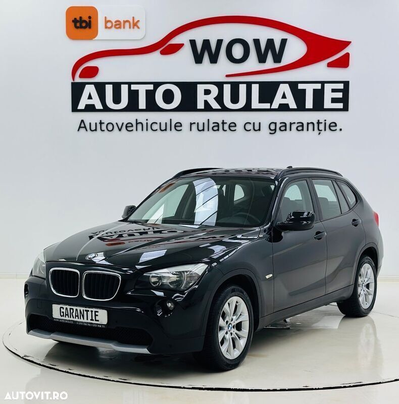 Negru Utilizat 2012 BMW X1 SUV | 9.290 EUR (Preț OK) - Imagine 1/4