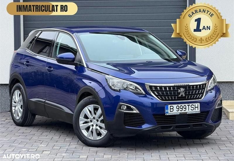 Second-hand Peugeot 3008 Business-Line 130 CP (95 kW) 2019 Culoarealbastru SUV