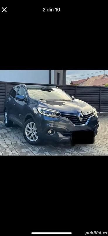 Gri Second-hand 2016 Renault Kadjar SUV | 11.800 EUR (Preț OK) - Imagine 1/4