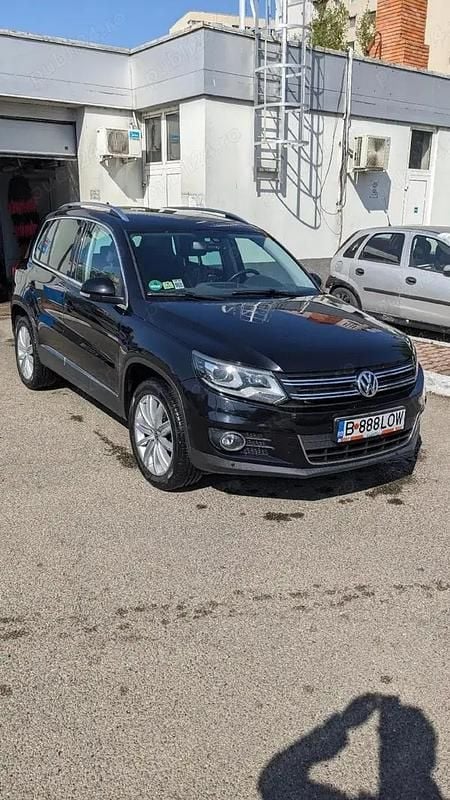 Negru Utilizat 2012 VW Tiguan SUV | 9.800 EUR (Preț OK) - Imagine 1/4