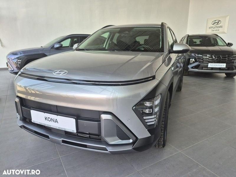 Gri Nouă 2025 Hyundai Kona Premium SUV | 26.407 EUR (Preț OK) - Imagine 1/4