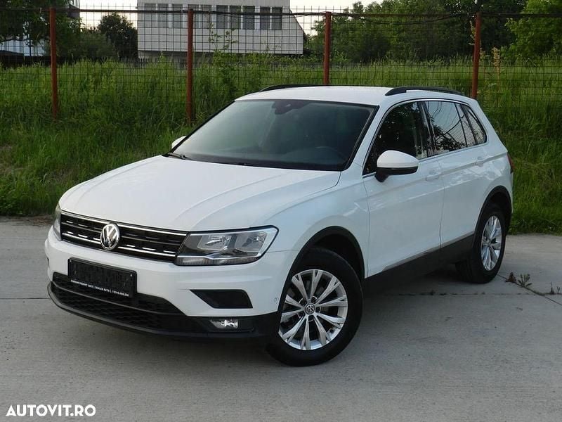 Culoarealb Utilizat 2020 VW Tiguan Highline SUV | 18.500 EUR (Super Preț) - Imagine 1/4