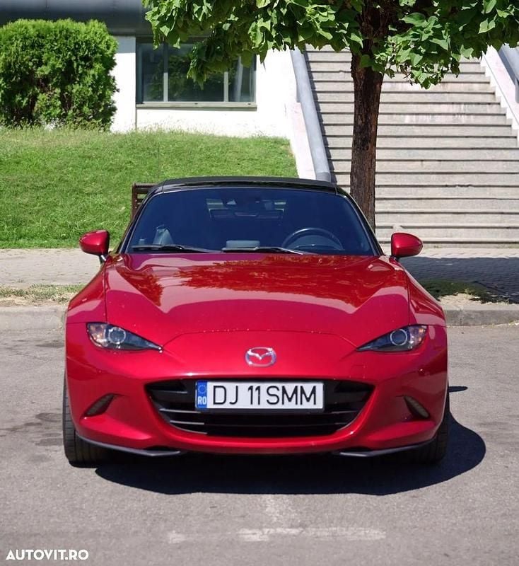 Rosu Utilizat 2016 Mazda MX5 Sports-Line Cabrio | 15.500 EUR - Imagine 1/4