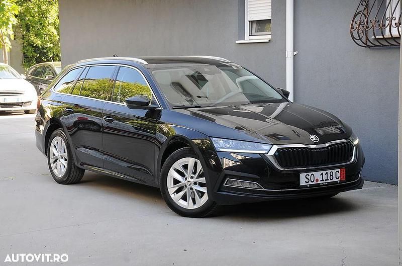Culoarenegru Utilizat 2021 Skoda Octavia Selection Break | 15.700 EUR (Preț OK) - Imagine 1/4