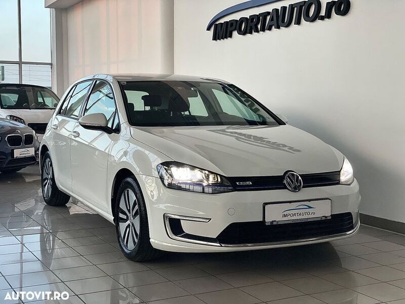 Alb Utilizat 2015 VW e-Golf Hatchback | 10.690 EUR (Preț OK) - Imagine 1/4