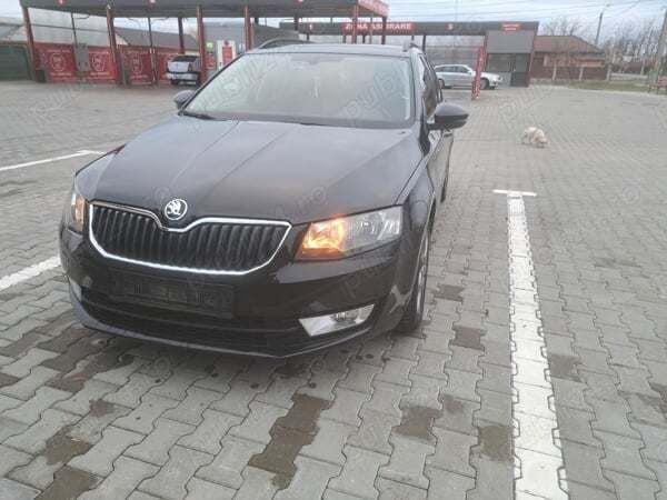 Negru Utilizat 2015 Skoda Octavia Break | 9.000 EUR (Super Preț) - Imagine 1/4