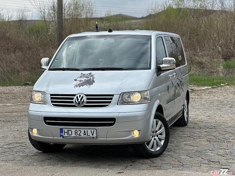 Argintiu Utilizat 2004 VW T5 Comfortline Van | 10.340 EUR (Preț OK) - Imagine 1/4