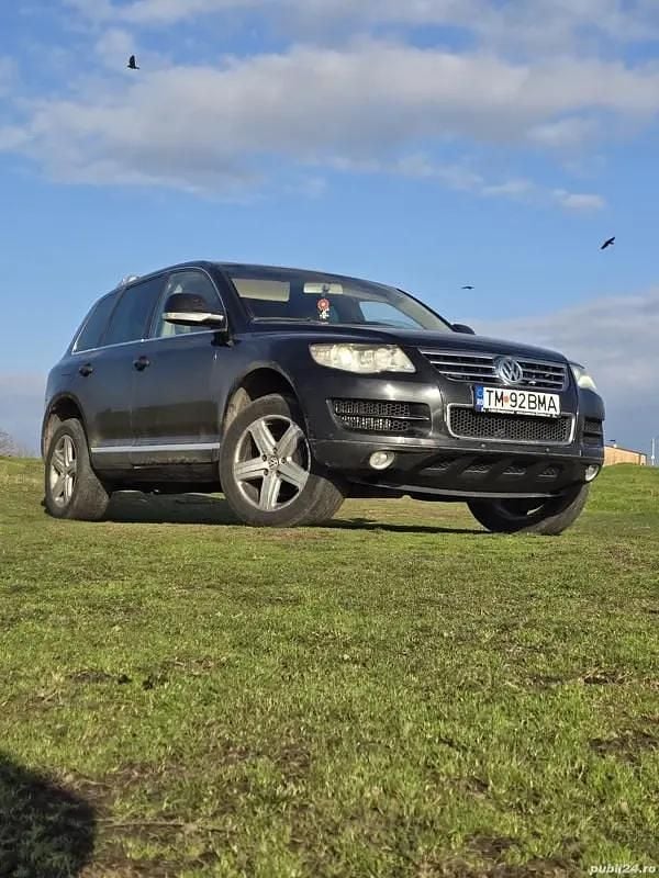 Second-hand VW Touareg 230 CP (169 kW) 2008 Negru SUV