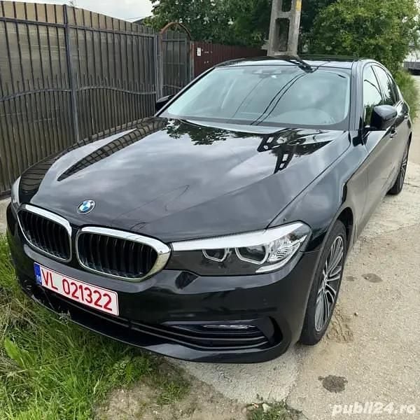 Negru Utilizat 2018 BMW 520 Sport Line Berlinǎ | 17.600 EUR (Super Preț) - Imagine 1/4