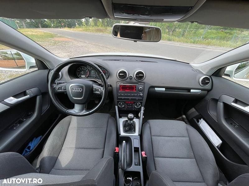 Second-hand Audi A3 Ambition 160 CP (117 kW) 2009 Culoarealb Hatchback