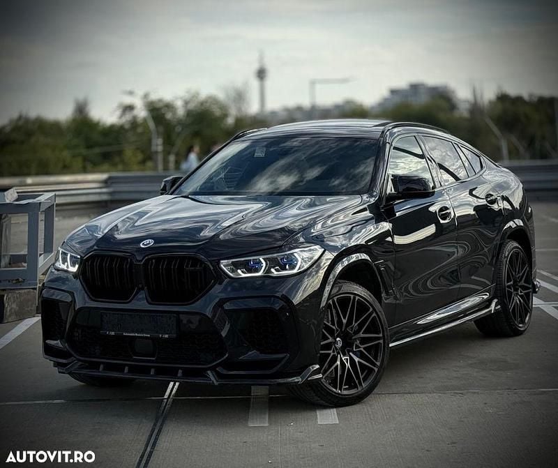 Culoarenegru Utilizat 2022 BMW X6 M Competition Edition SUV | 87.500 EUR (Preț bun) - Imagine 1/4