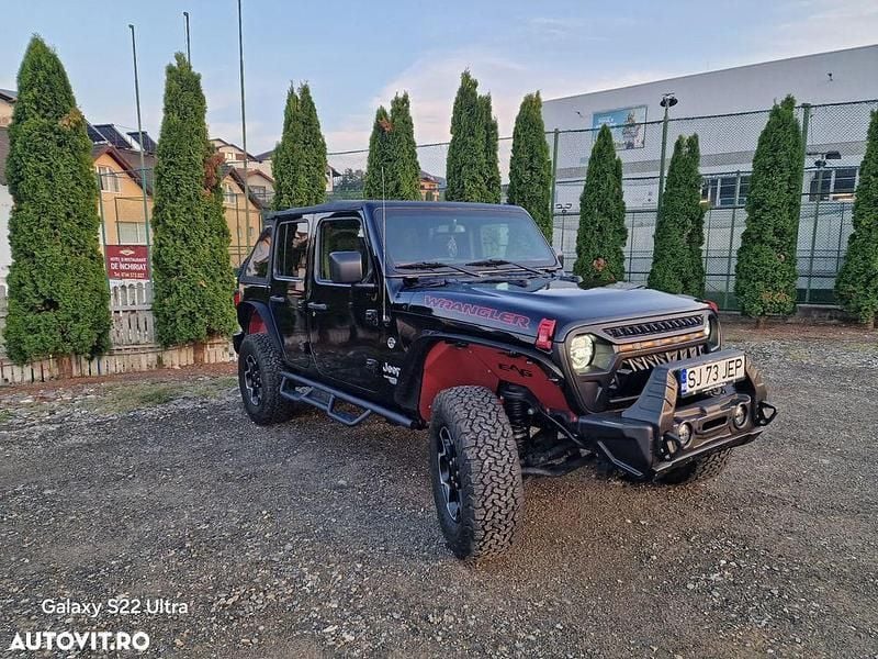 Culoarenegru Utilizat 2019 Jeep Wrangler Unlimited Sahara SUV | 27.700 EUR - Imagine 1/4