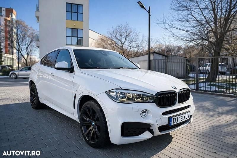 Culoarealb Utilizat 2016 BMW X6 Sport Line SUV | 24.700 EUR (Preț bun) - Imagine 1/4