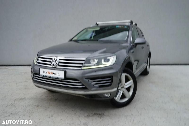 Gri mediu normal Utilizat 2017 VW Touareg Supreme SUV | 22.500 EUR (Puțin scump) - Imagine 1/4