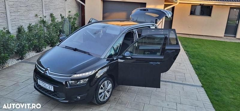 Negru Utilizat 2015 Citroën Grand C4 Picasso Monovolum | 7.399 EUR (Preț OK) - Imagine 1/4