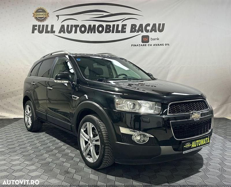Second-hand Chevrolet Captiva LTZ 184 CP (135 kW) 2012 Culoarenegru SUV
