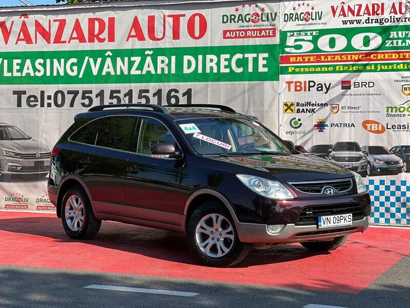 Rosu Utilizat 2009 Hyundai Veracruz SUV | 9.499 EUR - Imagine 1/4