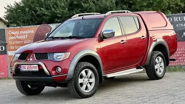 Rosu Utilizat 2008 Mitsubishi L200 Warrior Pickup | 10.200 EUR (Preț OK) - Imagine 1/4