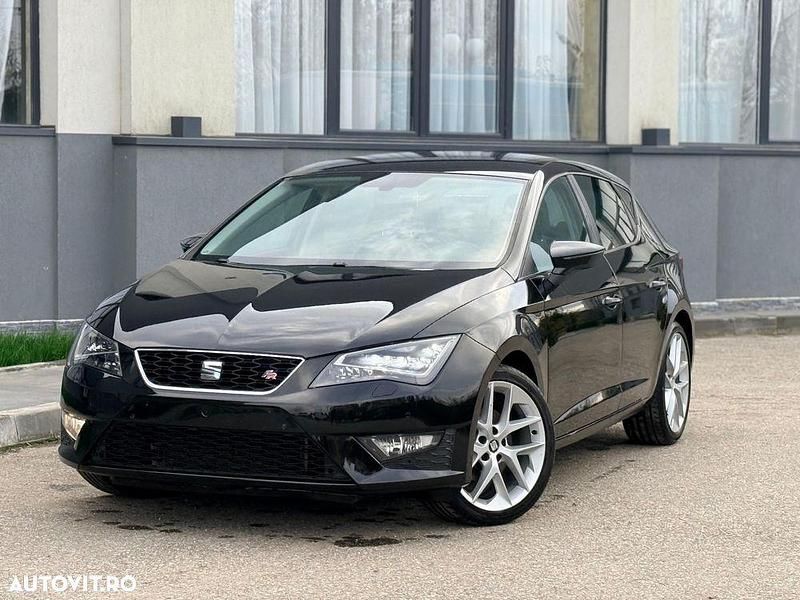 Culoarenegru Utilizat 2015 Seat Leon FR Hatchback | 7.590 EUR (Puțin scump) - Imagine 1/4