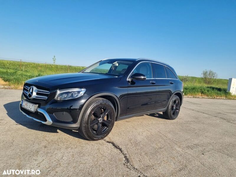 Negru Utilizat 2019 Mercedes GLC250 SUV | 26.900 EUR (Preț OK) - Imagine 1/4