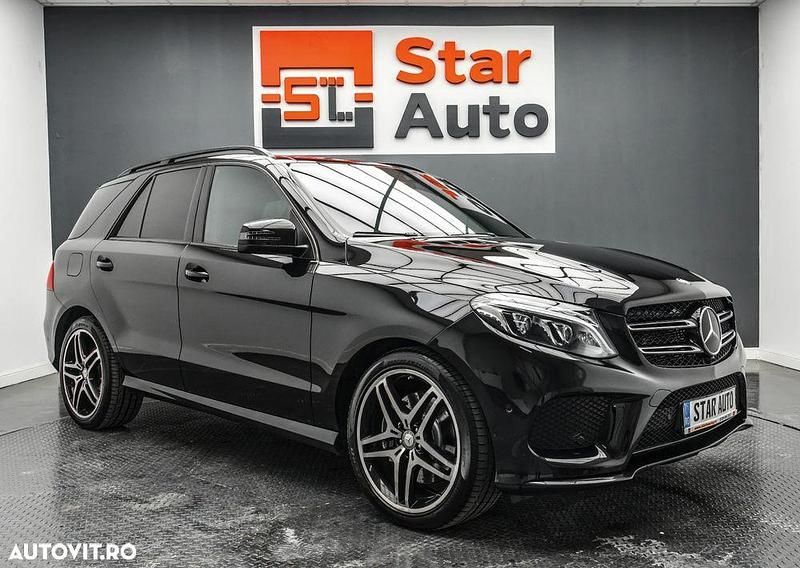 Second-hand Mercedes GLE500 333 CP (244 kW) 2016 Culoarenegru SUV