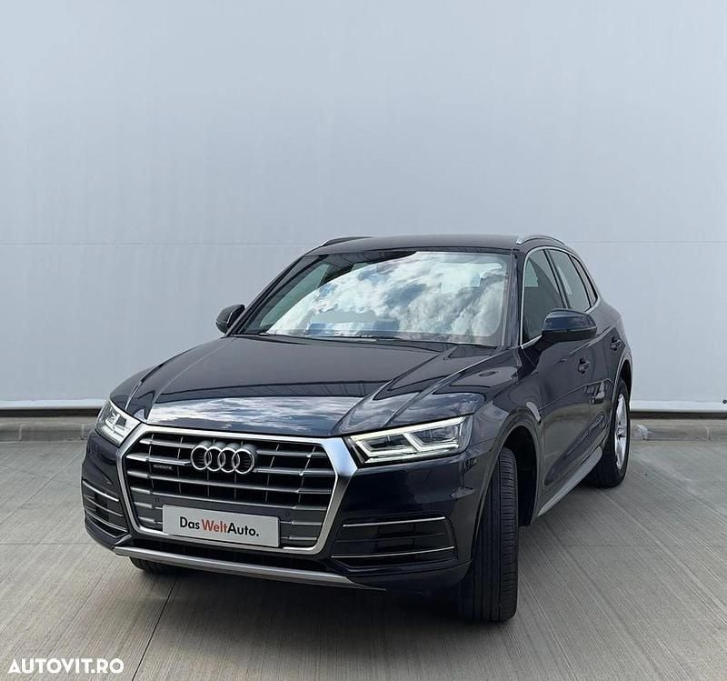 Albastru Utilizat 2020 Audi Q5 Design SUV | 31.900 EUR (Preț bun) - Imagine 1/4