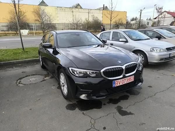 Negru Utilizat 2022 BMW 320e Break | 19.400 EUR (Super Preț) - Imagine 1/4