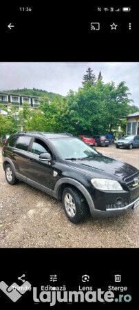 Second-hand Chevrolet Captiva 130 CP (95 kW) 2008 Negru SUV