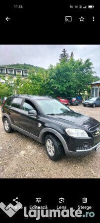 Negru Utilizat 2008 Chevrolet Captiva SUV | 4.600 EUR (Preț OK) - Imagine 1/4