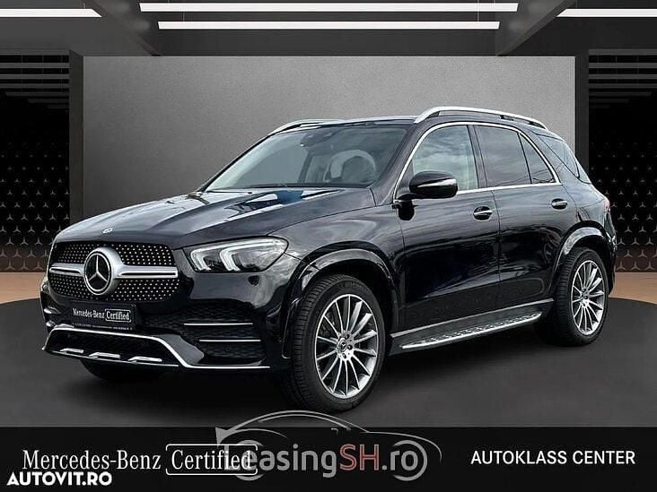 Negru Utilizat 2023 Mercedes GLE400 SUV | 76.889 EUR (Puțin scump) - Imagine 1/4