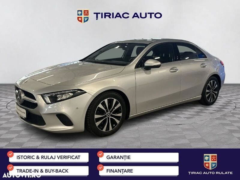 Negru Utilizat 2021 Mercedes A180 Berlinǎ | 22.800 EUR (Preț OK) - Imagine 1/4
