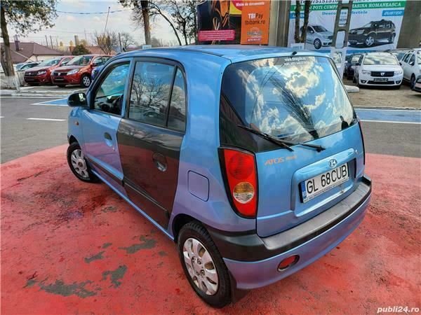 Second-hand Hyundai Atos 59 CP (43 kW) 2002 Albastru Hatchback