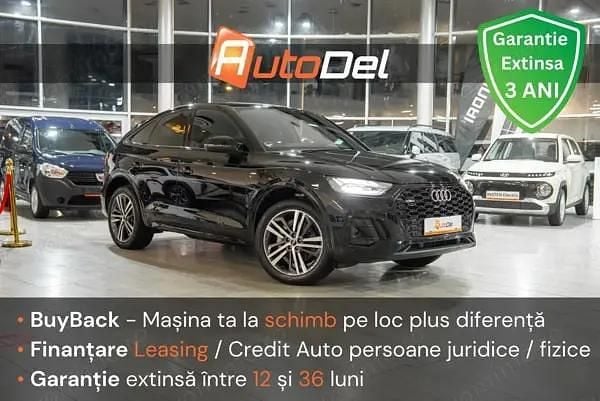 Negru Utilizat 2022 Audi Q5 Sportback SUV | 36.299 EUR (Super Preț) - Imagine 1/4