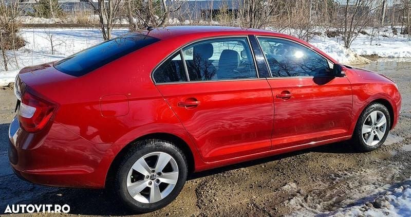 Second-hand Skoda Rapid Style 110 CP (80 kW) 2016 Culoarerosu Hatchback